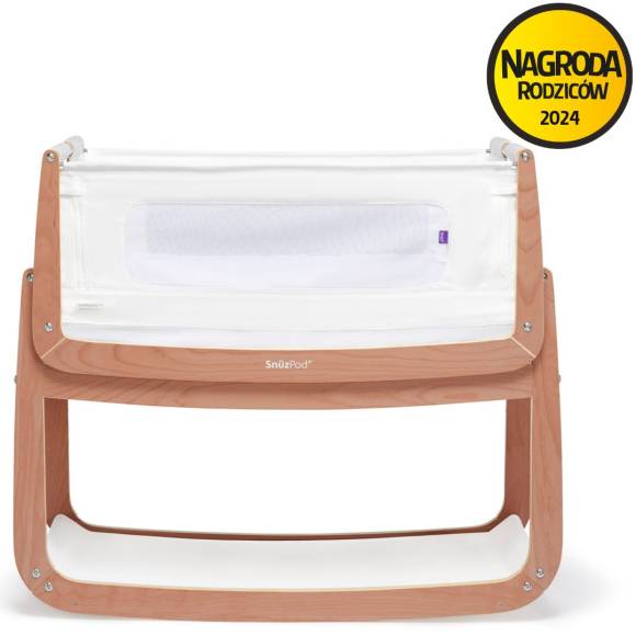 SnuzPod4 - łóżeczko dostawne naturalne drewno